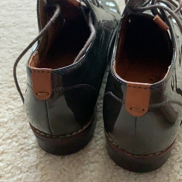 Regarde Le Ciel Size 37 Patent Lace-up Shoes - Picture 5 of 9